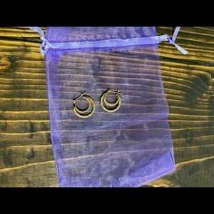 Beautiful Gold Hoop Earrings